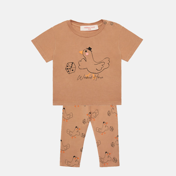 Camel Goose t-shirt & pants "Baby Outfit set"