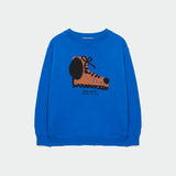 Dog boots sweatshirt (blue)