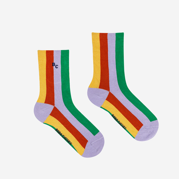Color Stripes long socks