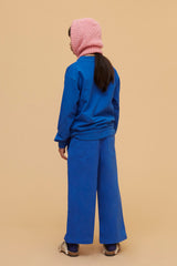 Dog boots sweatshirt & Blue canvas pants "Outfit set"