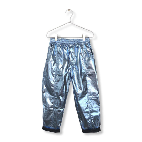 METALLIC COATED TROUSERS