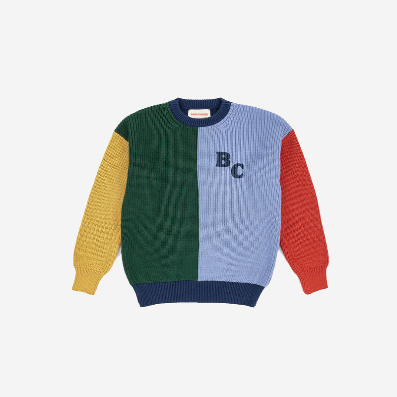 BC color block jumper