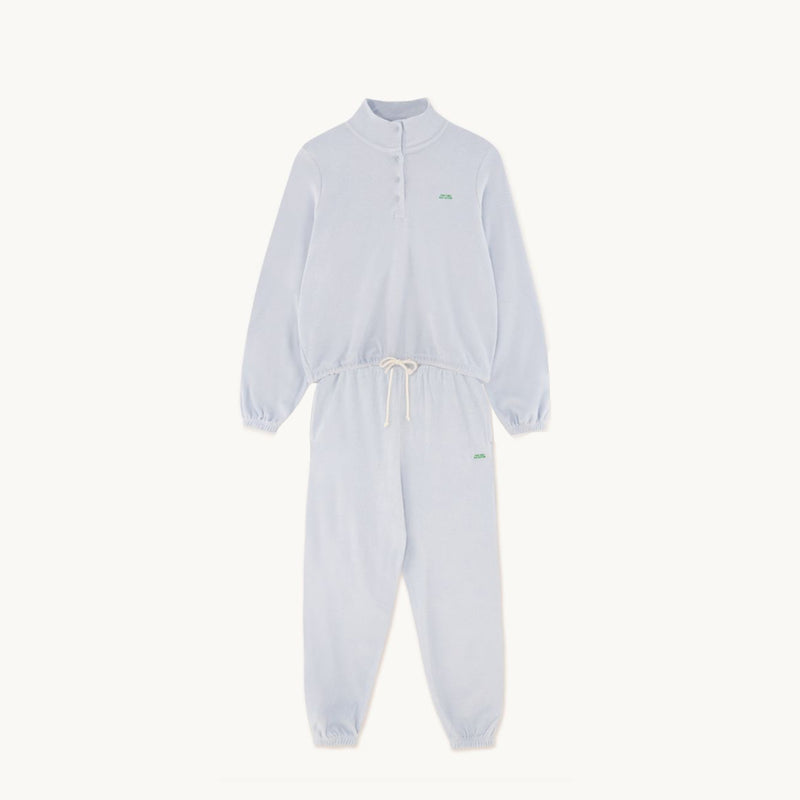TOWEL mockneck & sweatpants (baby blue outfit set)
