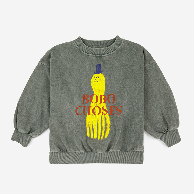 Yellow Squid sweatshirt