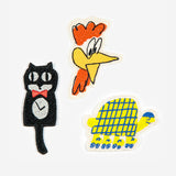 Mr. Oclock set of 3 patches