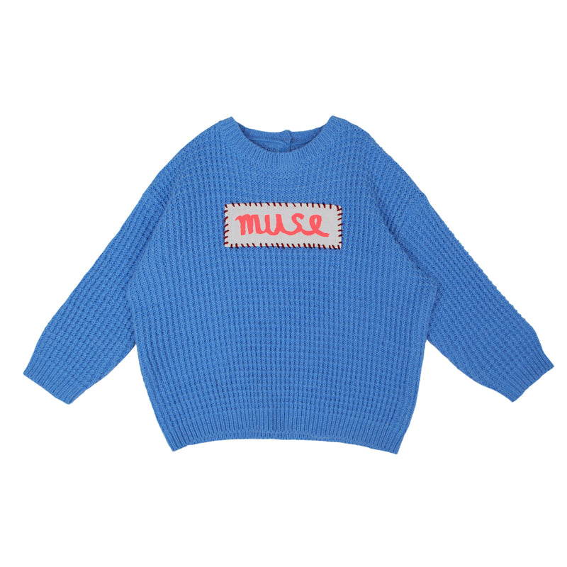 BLUE ALISA SWEATSHIRT