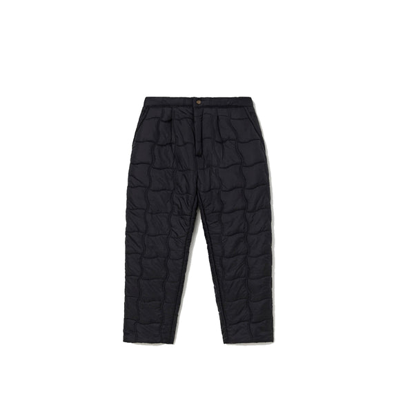 Black Silhouette Fitted Pants