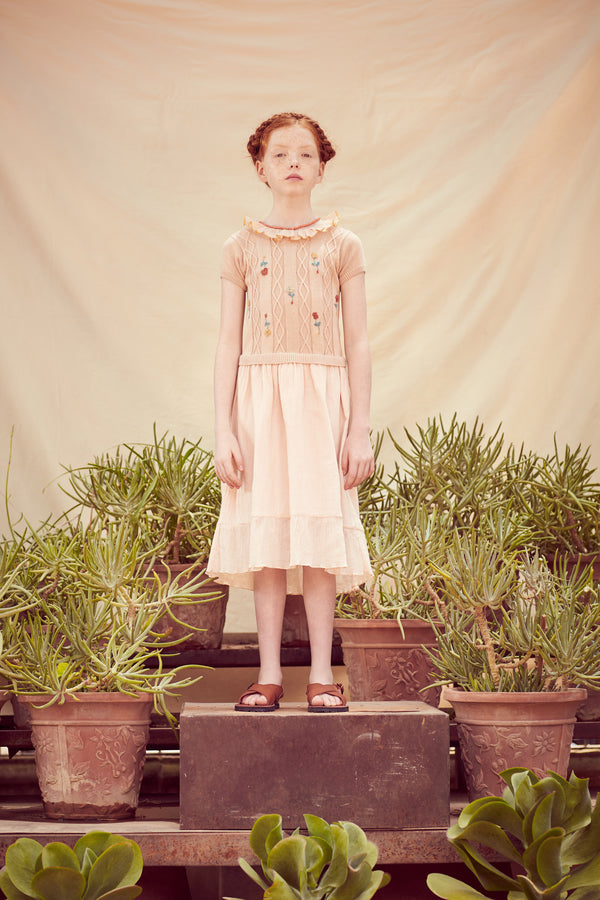 WILD FLOWER KNIT DRESS
