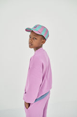 faded violet crewneck sweater & pants "Outfit set"