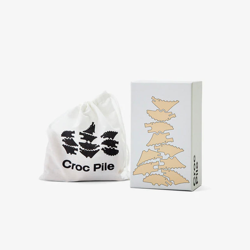 Croc Pile Mini Set of 10 (natural)