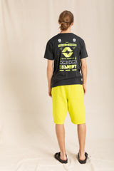 PRINCE Ash Black Perpetual - Short Sleeve T-shirt
