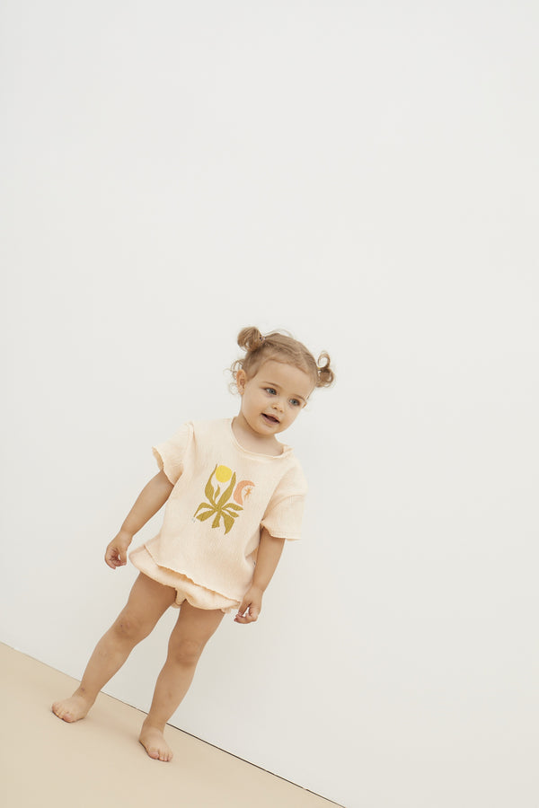 Sylvana Baby Tee & Bloomer "Outfit set"