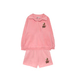WHK X ODD pink sweatshirt & short "Outfit set"