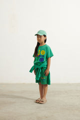 GREEN Parchis t-shirt & bermuda "Outfit set"