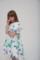 Natural Home Grown Voluminous Sleeve Josie Dress